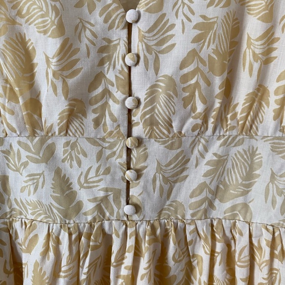 Women’s Maxi Yellow Women’s Dress Size Small - Picture 9 of 11